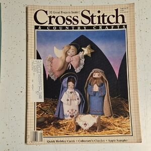 Cross Stitch & Country Crafts Magazine Pattern Charts - 32 Projects